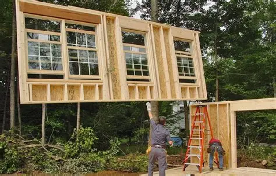Panelized home construction
